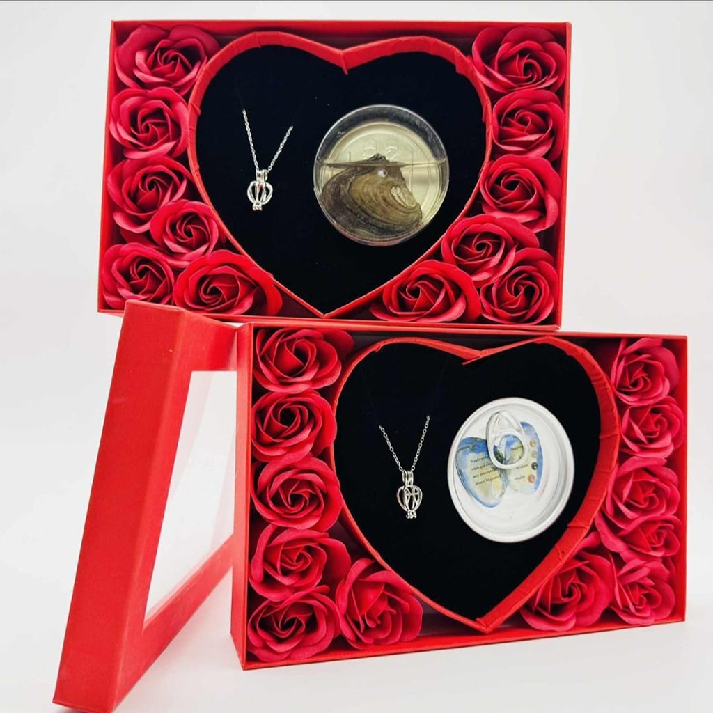 Love Rose Pearl Set For Gift - Image 3