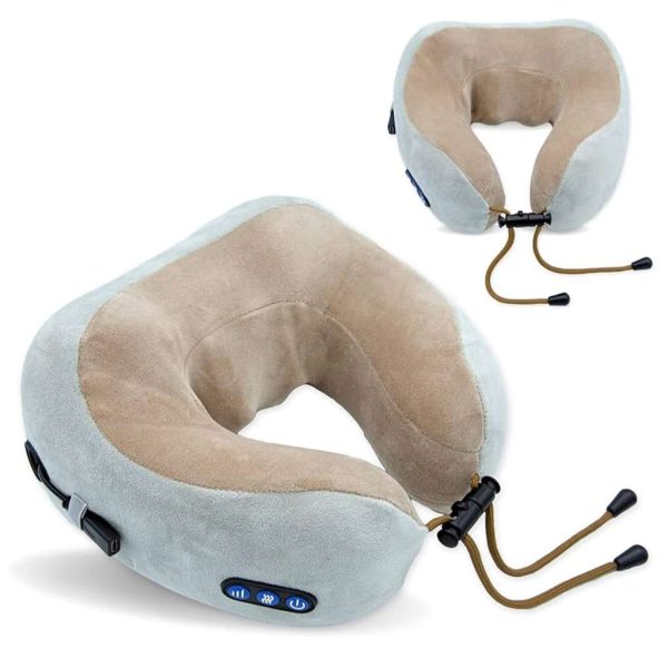 Portable Rechargeable U-Shaped Massage Pillow - Image 2