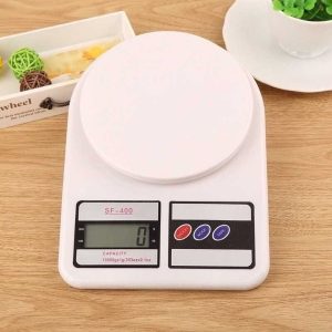 Portable 10kg Digital Kitchen Scale - Precise Food Measuring with LCD Display