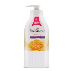 Enchanteur Satin Smooth Charming Perfumed Body Lotion (450ml)