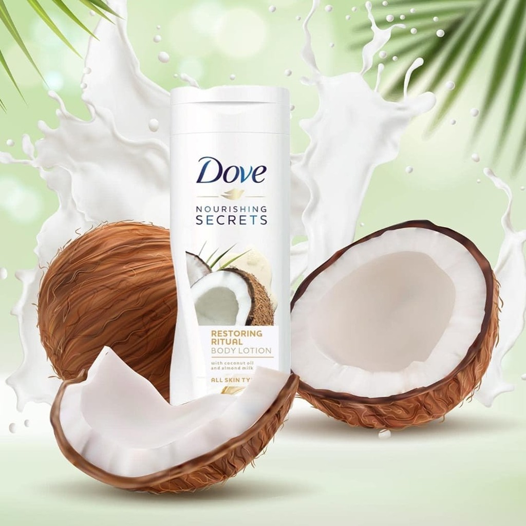 Dove Body Love Restoring Care Body Lotion International Uk Product Used For Male/ Female (400ml)