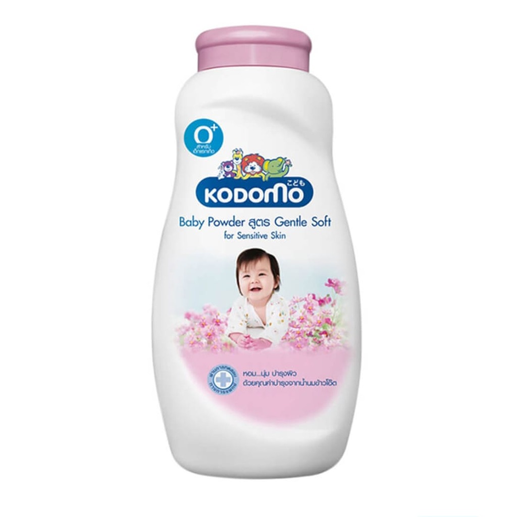 Kodomo Baby Lotion Powder Pink Hanabaki 180g