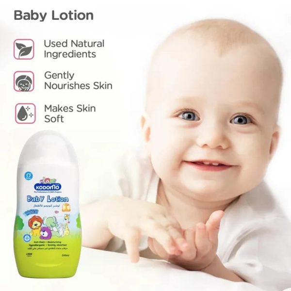 Kodomo Baby Lotion 180ml - Image 2