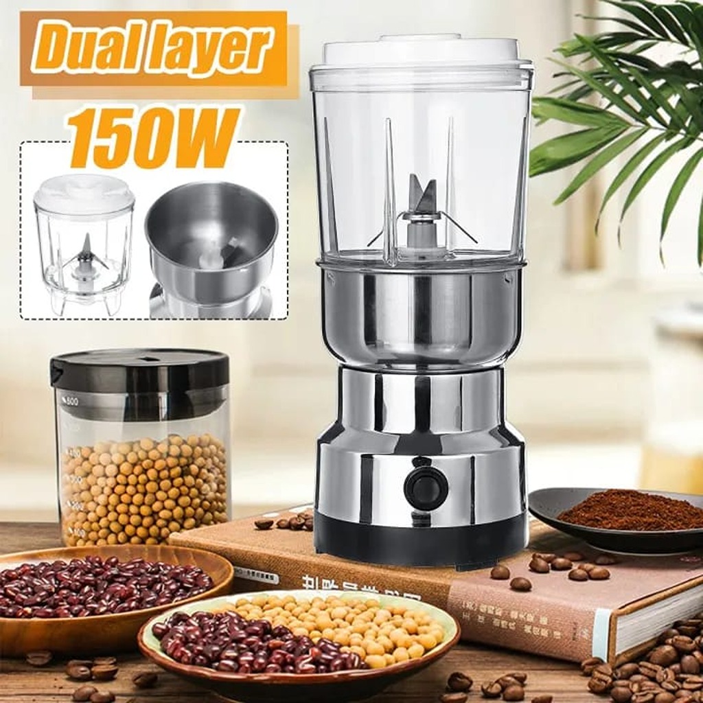 Nima 2 in 1 Grinder and Juicer Blender with CS5420 Motor And Engfee Load Protector