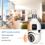 Pai Bangla V380 Pro Dual Lens Bulb Holder Camera - Image 2