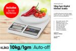 Portable 10kg Digital Kitchen Scale - Precise Food Measuring with LCD Display - Image 2